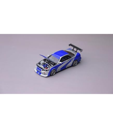 Amazon | 1/64 timemicro 日産 GTR R32 ボンネット開閉可能 スプーン